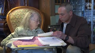 102-year-old veteran Dr. Ruth Endicott honored with WWII medals