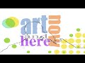 ART NOW AND HERE 2020 YOUTUBE PROMO