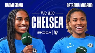 American Duet with new signing Naomi 🎤 🇺🇸 | S2 EP 11 | GIRMA \u0026 MACARIO | We Are Chelsea Podcast