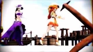 MMD: Number 9 (One Piece- Nami and Robin)