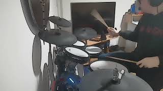 Training at Midnight - Fun with Flams - (9 months playing drums) - E-Set: XDRUM DD-650