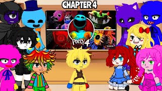 Poppy Playtime react to Chapter 4 •POPPY PLAYTIME REACT POPPY PLAYTIME CHAPTER 4 •