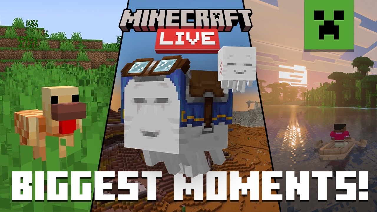 Minecraft Live March 2025 Biggest Moments Youtube