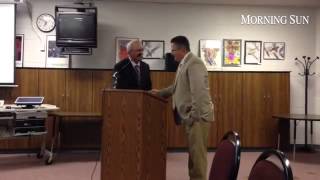 Mt. Pleasant Board of Education fills it's empty seat tonight with John Mozurkewich.