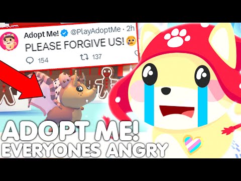 EVERYONES ANGRY BECAUSE OF THIS NEW CHRISTMAS PETS! (HUGE DRAMA) ADOPT ME NEW UPDATE! ROBLOX
