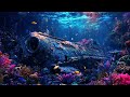 dreamy coral symphony sleep underwater in peace live 4k