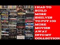 I Had To Build More Shelves So That I Had Room To Put Away More Movies Into My Collection