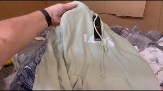 Pallet Unboxing Of Apparel Ready To Sell On Amazon - You Can't Find This In Goodwill Bins Thrifting