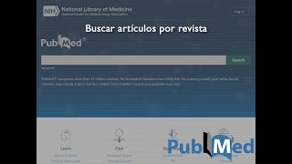 PubMed: Buscar artículos por revista