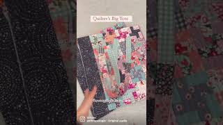 Quilter’s Big Tote | Patchwork Bag | In the Afterglow fabric