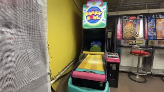 【レトロゲーム機】25年前の超レトロなゲーム機体を発見!! namco ファミリーボウルで遊んでみた！！