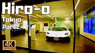 【4K Japan Walk】Hiro-o, Tokyo Part2. Luxury residential area near Roppongi Tokyo.