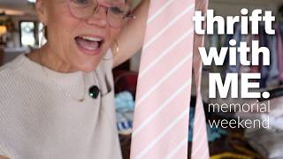 Thrift With Me: Hunting for Hidden Textiles to Upcycle
