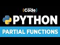 Advanced Python Programming | Partial Functions In Python Programming | Simplicode