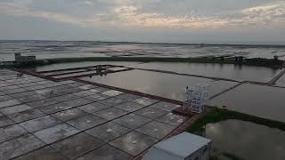 #台灣 #台南 #北門區 #井仔腳瓦盤鹽田 #taiwan #tainan #Jingzaijiao Tile-paved Salt Fields #travel #vlog #drone