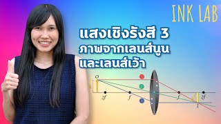 ⚡️แสงเชิงรังสี 3 : ภาพจากเลนส์นูนและเลนส์เว้า [Physics#59]