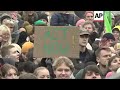 climate activists protest german transport policy