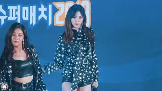 [4K] 180408 씨엘씨 권은빈 직캠 '블랙드레스(BLACK DRESS)' CLC Fancam @배구올스타 슈퍼매치 화성종합경기타운 By 벤뎅이