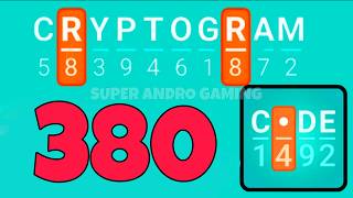 CRYPTOGRAM 380