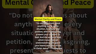 Mental Clarity and Peace #prayer #Jesus #jesuschrist #pray #lordjesus #shorts #shortsfeed #amen