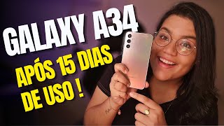 Galaxy A34 5G com MEDIATEK após 15 dias de uso 💥 VALE A PENA? Opinião Sincera✅