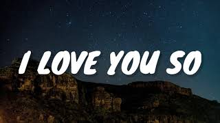 I Love You So - The Walters (Lyrics Video)