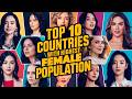 Top 10 Countries with the Most Women in 2024 | Female Population Rankings