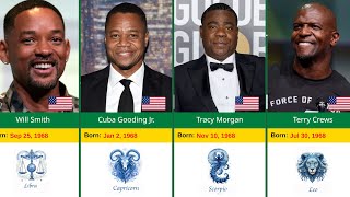 Zodiac of 150 Famous Black Actors In Hollywood Of All The Time