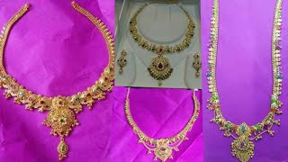 #mygoldjewellary || gold necklace collection weight \u0026details