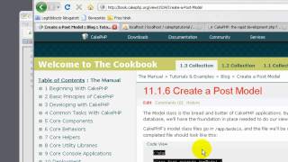 Cakephp Tutorial 06 - Blog tutorial part 6 ENG