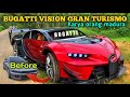 BUGATTI VISION GT KARYA ANAK BANGSA UJI COBA ( Part 1 ) replika bugatti karya anak madura