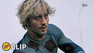 Quicksilver's Death Scene | Avengers Age of Ultron (2015) Movie Clip HD 4K