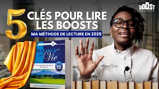 Ma méthode de lecture des boosts en 2025 | Sorelle