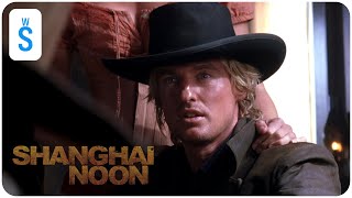 Shanghai Noon (2000) | Scene: Wang encounters Roy in a tavern, inciting a barroom brawl