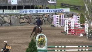 HorseJunkiesUnited.com - Jump Off Yann Candele and Ariana - Modified Grand Prix Bromont 2011