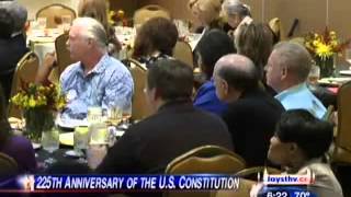 KTHV coverage of Rep. Griffin's Constitution Day speech at Little Rock Rotary meeting