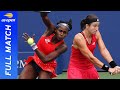 Coco Gauff vs Anastasija Sevastova in a three-set thriller! | US Open 2020 Round 1