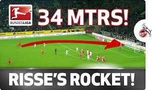 Marcel Risse - Incredible Free Kick Stuns Mönchengladbach in Stoppage Time
