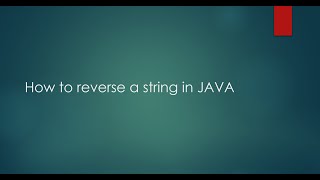 How to Reverse a String in Java || Java Tutorial || Selenium Interview Questions || String Reverse