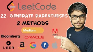 LeetCode - 22. Generate Parentheses | Day 16 June Challenge