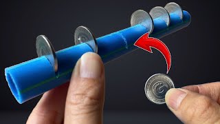 Put Coins in PVC Pipe and Amazing Results!