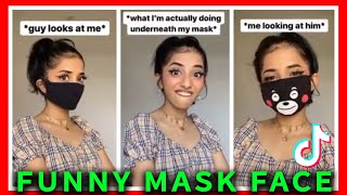 FUNNY MASK FACE challenge - Tik Tok videos, NEW Best Funny TIKTOK memes clips, 2020