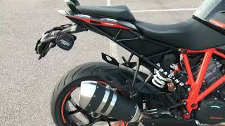 KTM 1290 Super Duke GT Stock exhaust system without db killer