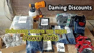 Unboxing Lazada Power Tools | Lotus Angle Grinder Cordless Drill, Mace Orbital Sander, Inco SprayGun