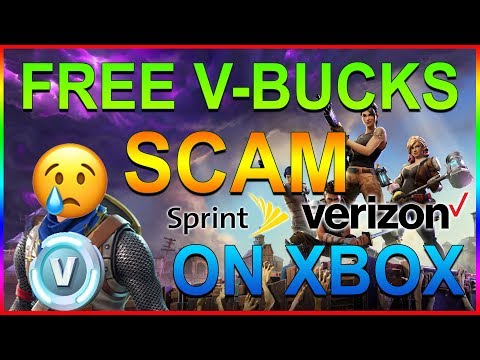 SPRINT OR VERIZON? | FREE V-Bucks SCAM on Fortnite! SPRINT OR VERIZON? | FREE V-Bucks SCAM on Fortnite!