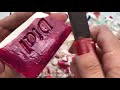 asmr colorful collection cutting satisfaction