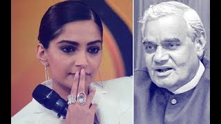 Sonam Kapoor Receives Backlash On Her Tweet About Atal Bihari Vajpayee's Death