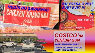 Costco'dan benzin aldım | Self servis benzin nasıl alınır? Katmer ve döner | Buy gas at Costco