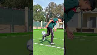 LEARN THIS CRAZY AKKA🤩 #soccer #tutorial #footballshorts #footballskills #football