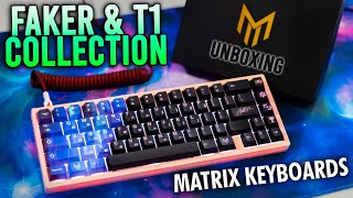 Matrix x Faker \u0026 T1 Collection Unboxing \u0026 Review! (Matrix Keyboards)